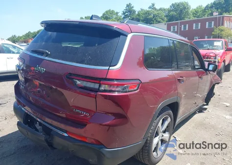 2021 Jeep Grand Cherokee L Limited 4X4 из США, поврежденный, VIN 1C4RJKBG0M8173017